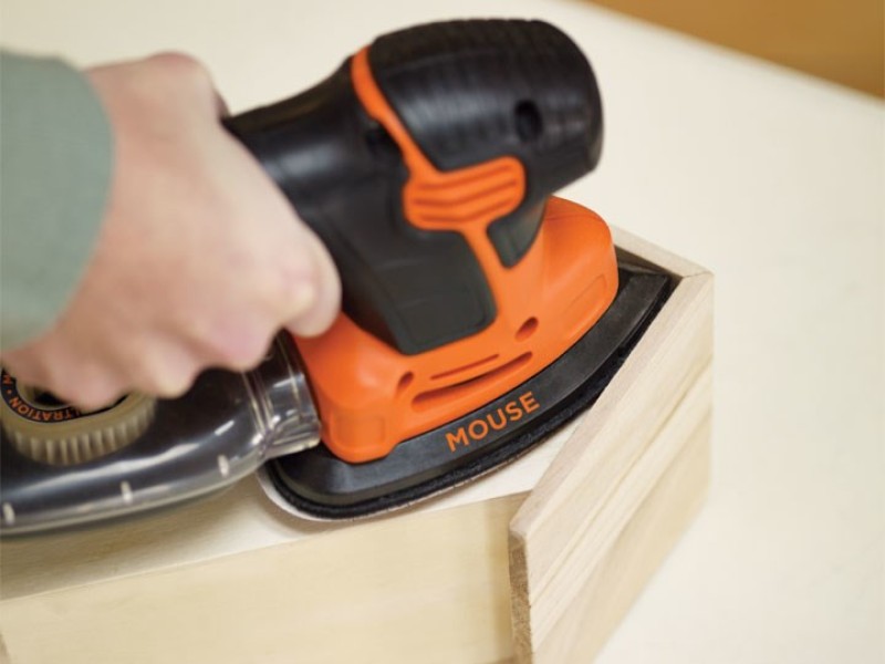 Multi-function sander 120W case BLACK & DECKER KA2500K-QS – Black&Decker Електрически виброшлайфове