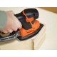 Multi-function sander 120W case BLACK & DECKER KA2500K-QS – Black&Decker Електрически виброшлайфове