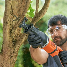 Black & Decker BES301 reciprocating saw 2800 spm 750 W Black, Orange