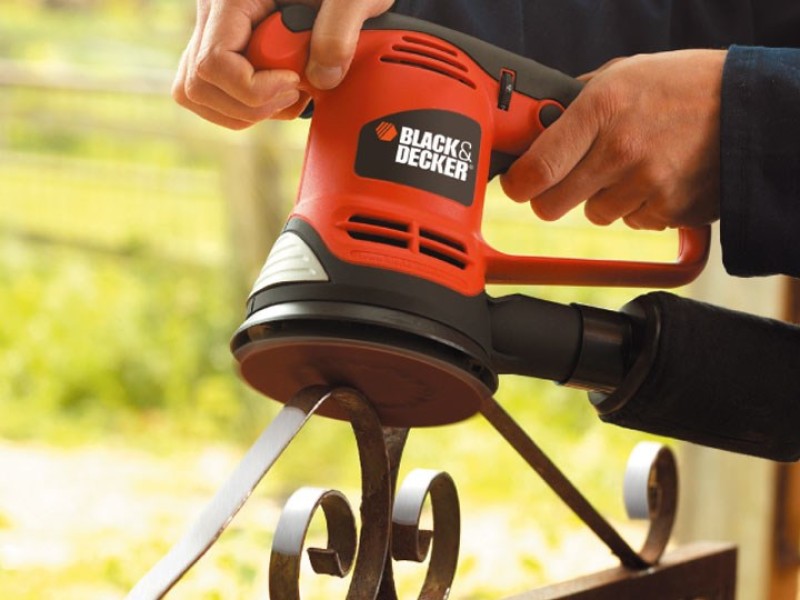 Black & Decker KA191EK portable sander 480 W KA191EK-QS – Black&Decker Електрически ъглошлайфи