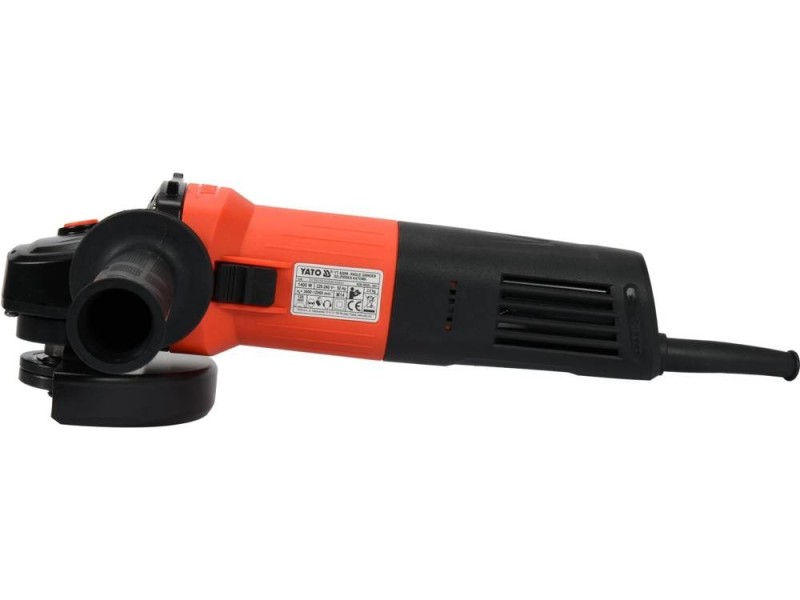 Yato YT-82098 angle grinder 12.5 cm 12000 RPM 1400 W 2 kg YT-82098 – YATO Електрически ъглошлайфи