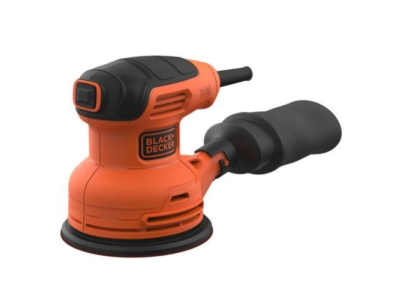 Black & Decker BEW210 Orbital sander 14000 RPM Black, Orange BEW210-QS – BLACK+DECKER Полиращи ексцентър шлифовъчни машини