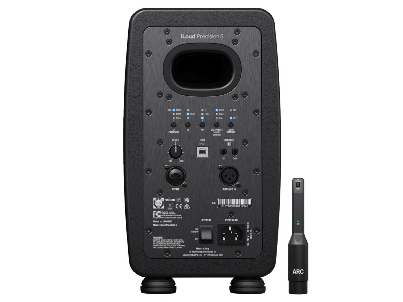 IK Multimedia iLoud Precision 5 - active monitor, black MON-PRECISION-500-IN – IK MULTIMEDIA Звукови Системи