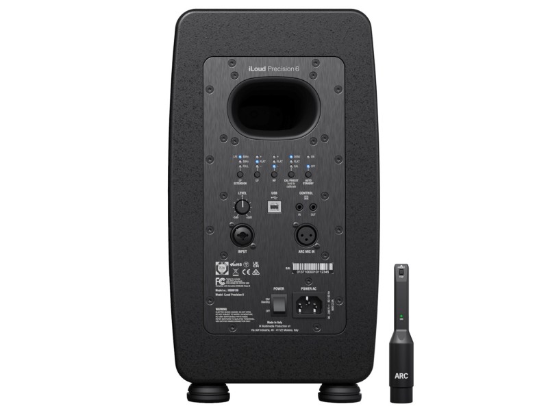IK Multimedia iLoud Precision 6 - active monitor, black MON-PRECISION-650-IN – IK MULTIMEDIA Звукови Системи