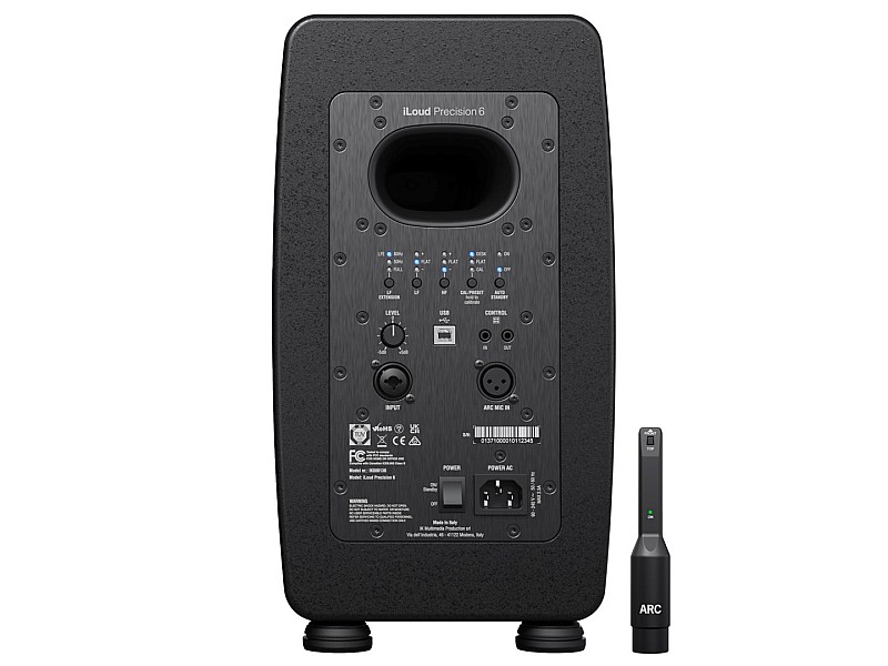 IK Multimedia iLoud Precision 6 - active monitor, black MON-PRECISION-650-IN – IK MULTIMEDIA Звукови Системи