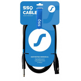SSQ Cable XZJM3 - Jack mono - XLR female cable, 3 metres