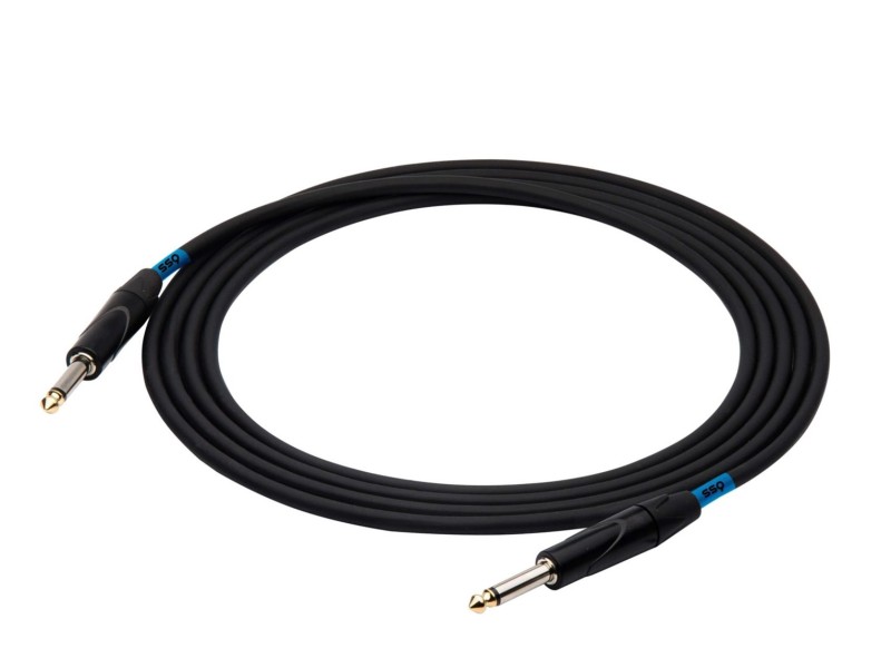SSQ JMPJMP3 SS-1447 Cable Jack Mono - Jack Mono 3 m Black SS-1447 – SOUND STATION QUALITY (SSQ) Звукови Системи