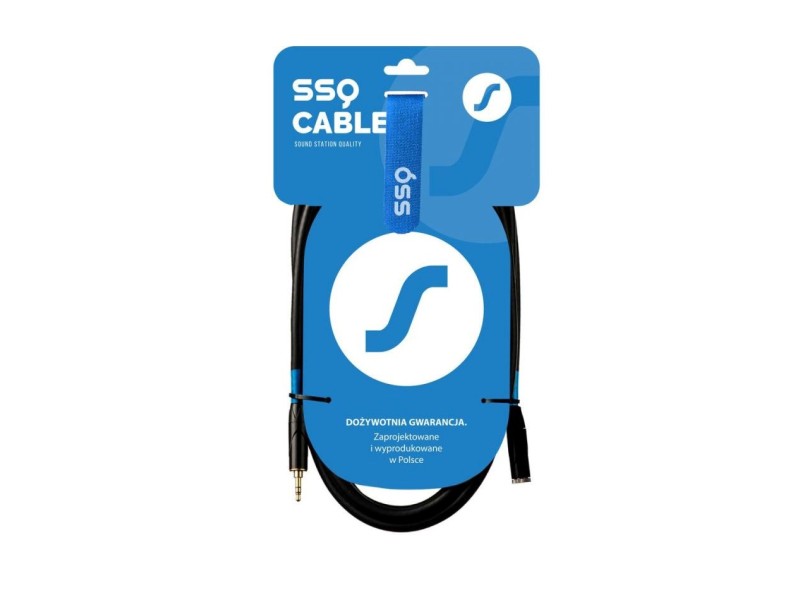 SSQ MiG5 - Cable Jack Stereo 3,5 mm - Stereo jack socket 3.5, 5 m SS-2068 – SOUND STATION QUALITY (SSQ) Звукови Системи