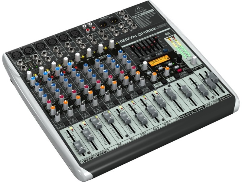 Behringer QX1222USB audio mixer 16 channels 27000362 – Behringer Звукови Системи