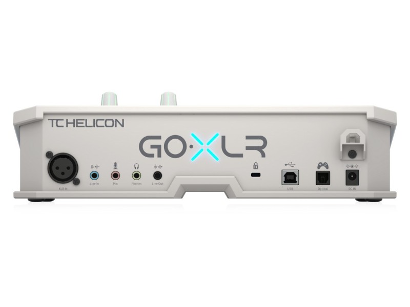 TC Helicon GO XLR-WH - USB audio mixer and interface, white 35000059 – TC HELICON Звукови Системи