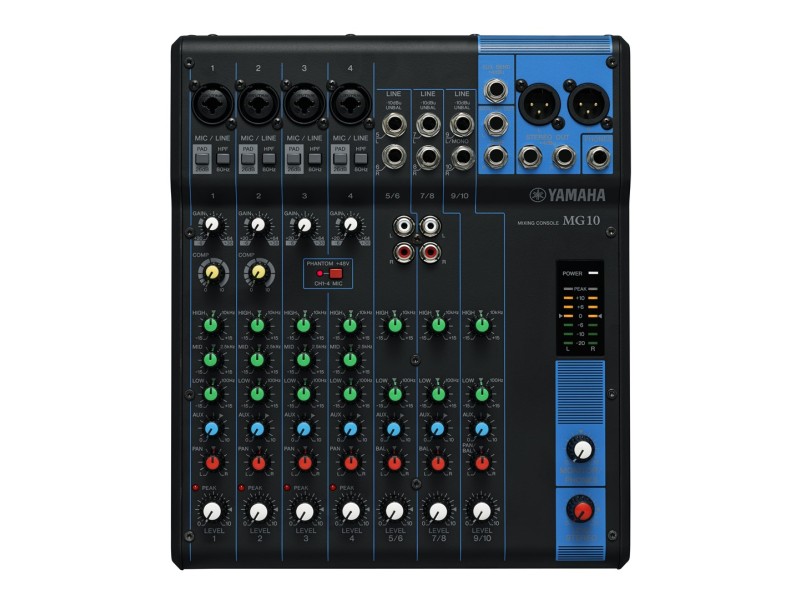 Yamaha MG10 - 10-channel mixing console CMG10YEM – Yamaha Звукови Системи