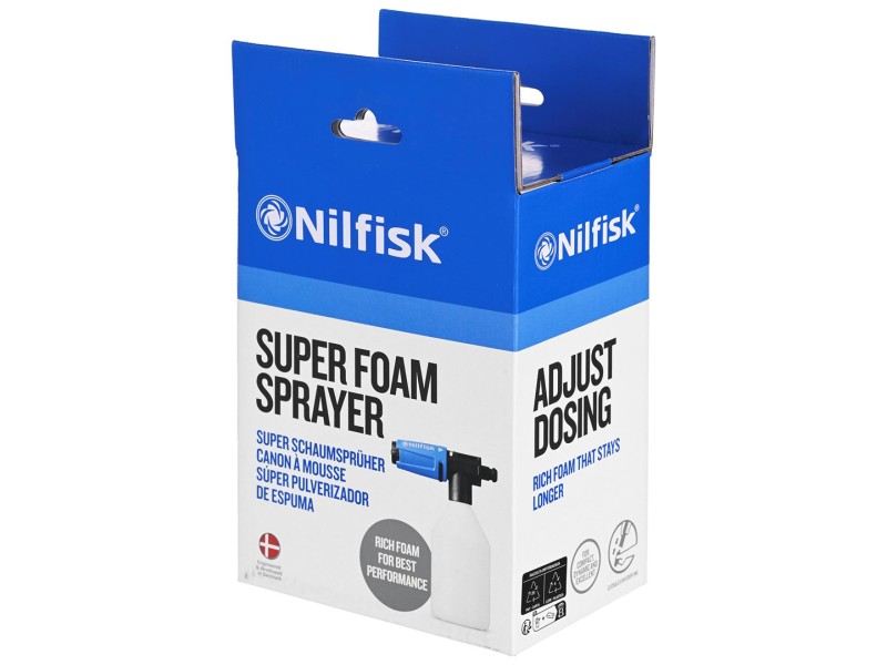 Foaming device Nilfisk Click&Clean 128500938 pressure accessories Spray arm 1 pc. 128500938 – NILFISK Принадлежности за почистване