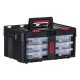 Toolbox KETER StackNRoll (17210831/253380) with 3 organizers Black 253380 – KETER Кутии за инструменти