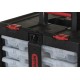 Toolbox KETER StackNRoll (17210831/253380) with 3 organizers Black 253380 – KETER Кутии за инструменти