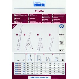 Krause Corda 3X6 multi-purpose ladder 4.85 m