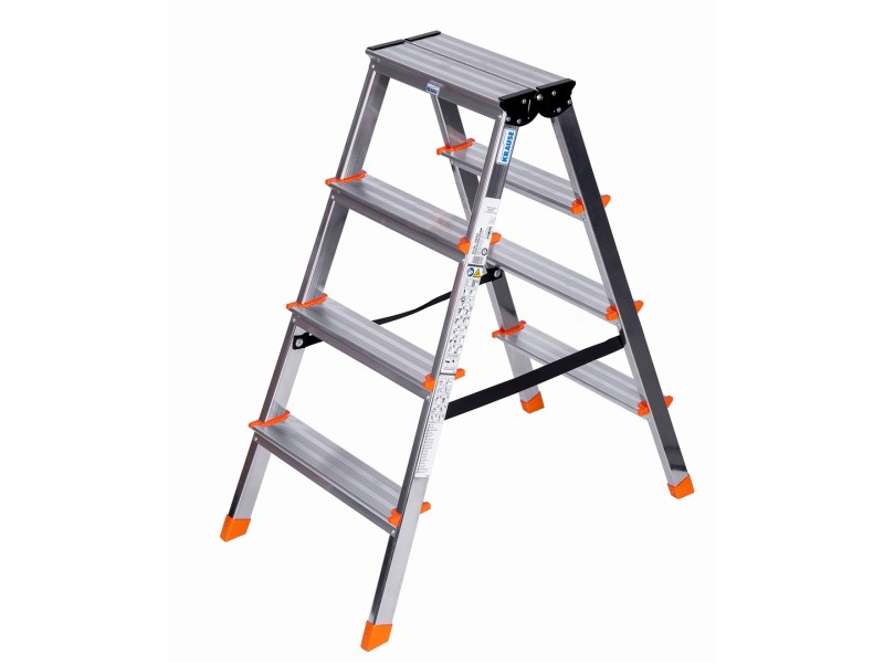Krause Dopplo double-sided step ladder silver 120403 – Krause Стълби