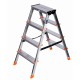 Krause Dopplo double-sided step ladder silver 120403 – Krause Стълби