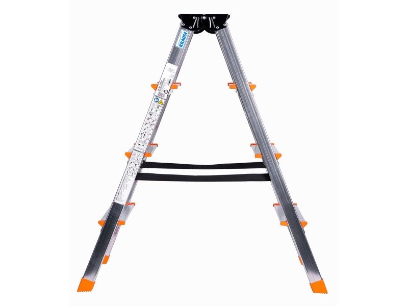 Krause Dopplo double-sided step ladder silver 120403 – Krause Стълби