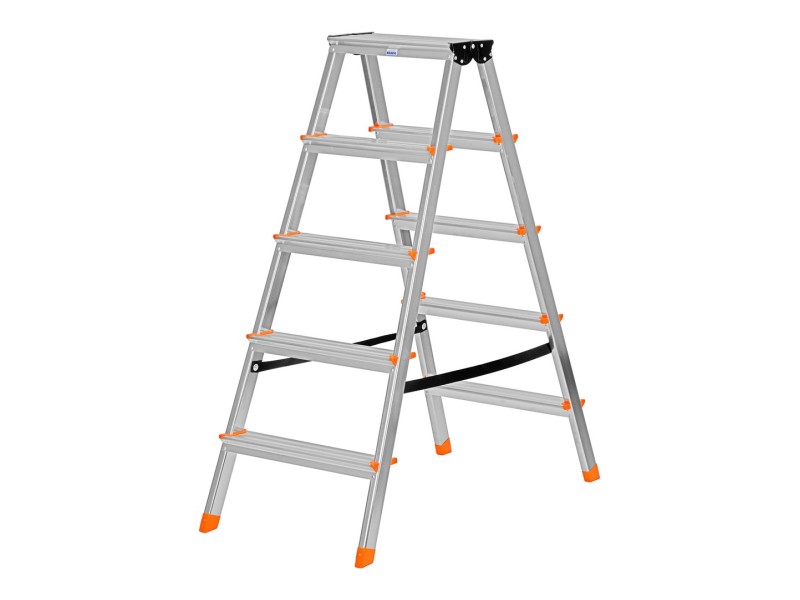 Krause Dopplo double-sided step ladder silver 120410 – Krause Стълби