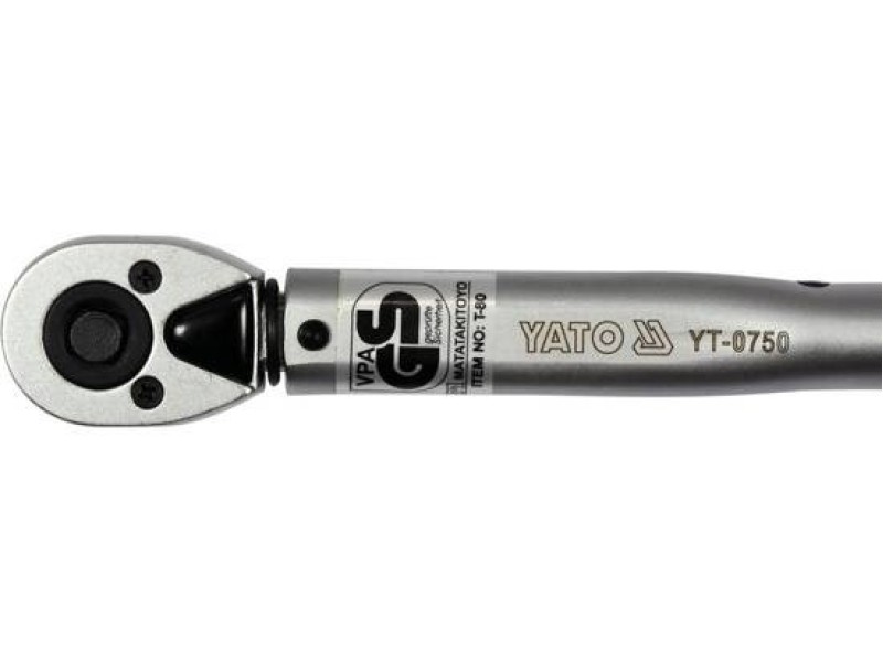Yato YT-0750 torque wrench Kg-m, Nm YT-0750 – YATO Гаечни ключове