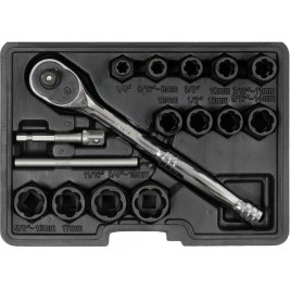 Yato YT-05897 screw/bolt extractor 16 pc(s)