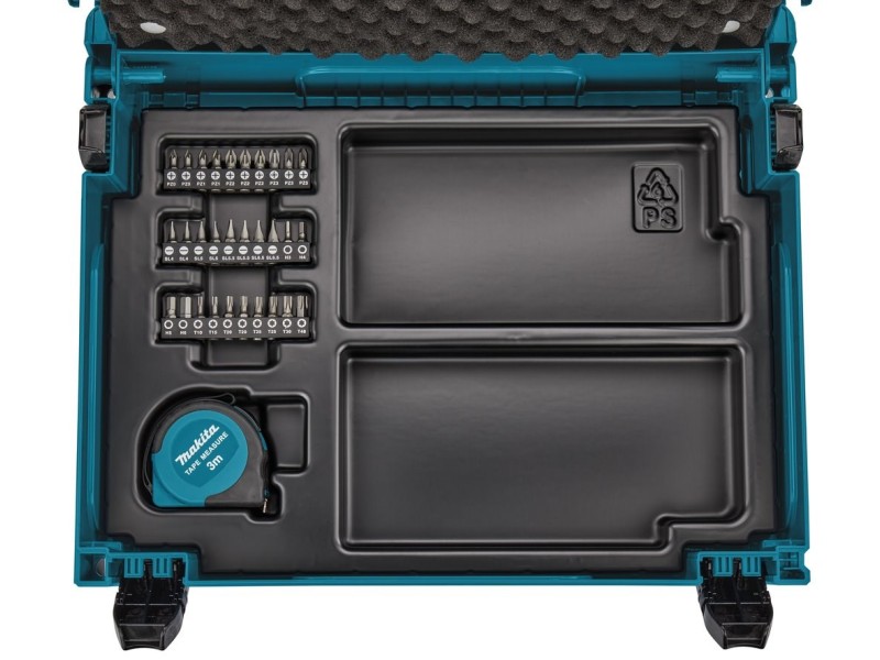DRILL AND BIT SET 65PCS CASE B-69478 MAKITA B-69478 – MAKITA Гедоре комплекти