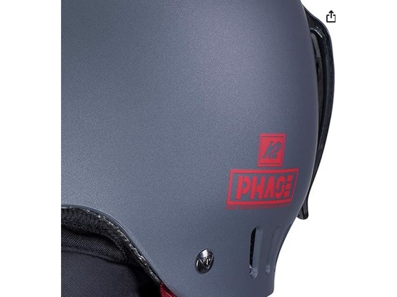 Mens helmet K2 PHASE PRO gunmetal M 886745838630 – K2 Каране на ски