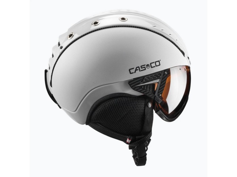 Ski helmet CASCO SP-2 Carbonic Visor White M 55-57 4031381007513 – CASCO Каране на ски