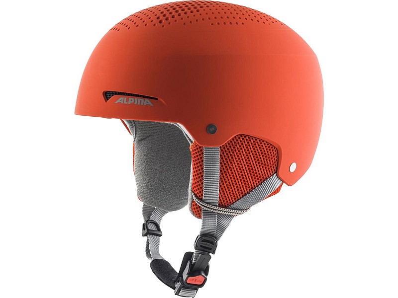 WINTER HELMET ALPINA ZUPO PUMPKIN-ORANGE MATT 51-55 A9225340 – ALPINA Каране на ски
