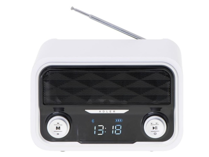 Adler AD 1185 radio Portable White AD 1185 – Adler Радио