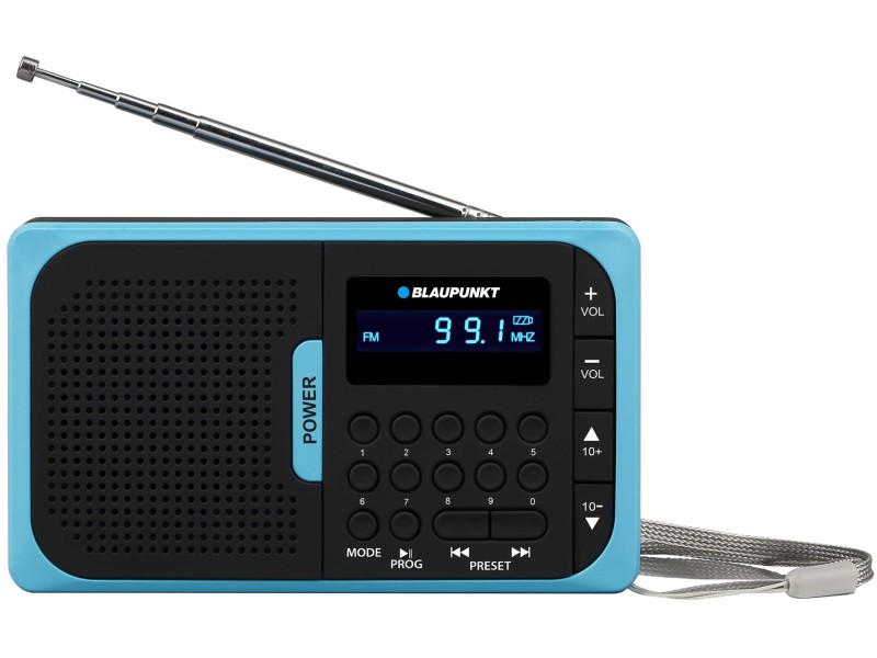 Blaupunkt PR5BL radio Analog Black,Blue PR5BL – Blaupunkt Радио
