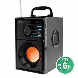 Media-Tech BOOMBOX BT 15 W Стерео преносима колонка Черно