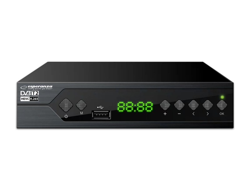 Esperanza EV107R TV set-top box Cable Black EV107R – Esperanza CD , Тонколони & Усилватели