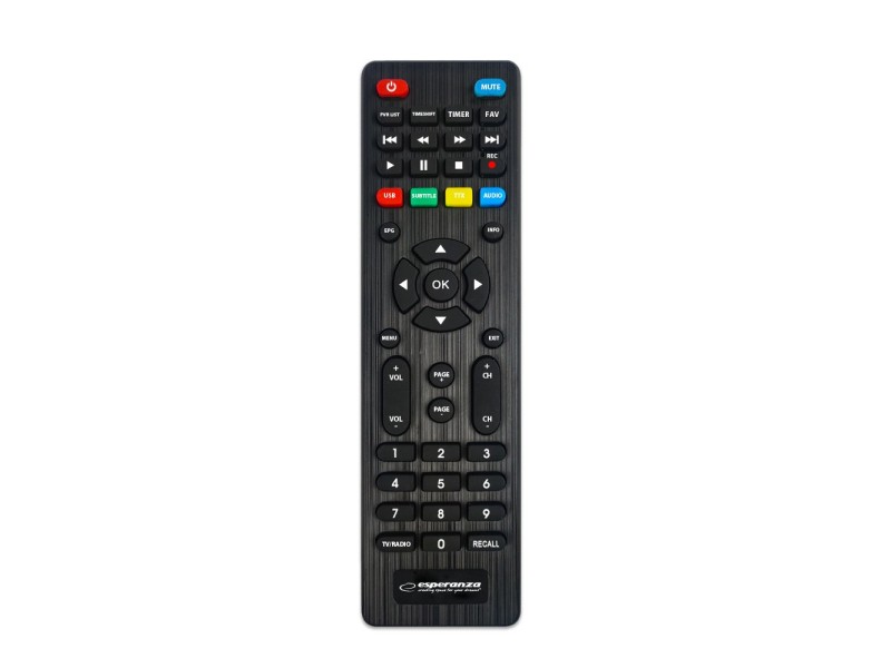 Esperanza EV108R TV set-top box Cable Black EV108R – Esperanza CD , Тонколони & Усилватели