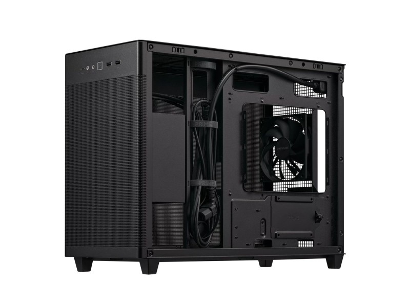 ASUS AP201 PRIME CASE TG Mini Tower Black 90DC00G0-B39010 – ASUS Компютърни кутии