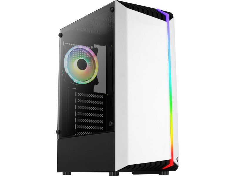 Aerocool Bionic Midi Tower White AEROPGSBIONIC-G-WTV2 – Aerocool Компютърни кутии