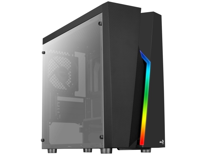 Aerocool Bolt Mini Mini-Tower Black AEROPGSBOLTMINI-BK-R – Aerocool Компютърни кутии