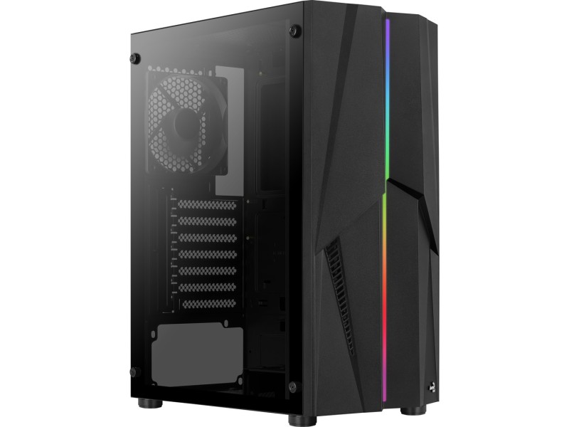 Aerocool Mecha Midi Tower Black AEROPGSMECHA-G-BK-V1 – Aerocool Компютърни кутии