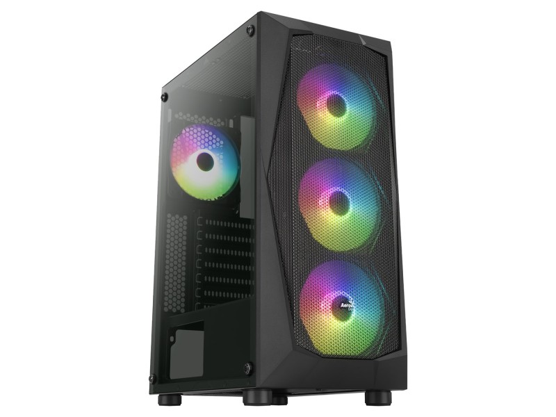 Aerocool PGS Falcon-A-BK-V1 FRGB Case AEROPGS-FALCON-ABKV1 – Aerocool Компютърни кутии