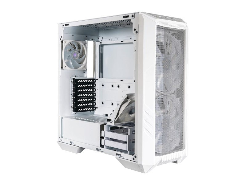 Cooler Master HAF 500 Midi Tower White H500-WGNN-S00 – Cooler Master Компютърни кутии