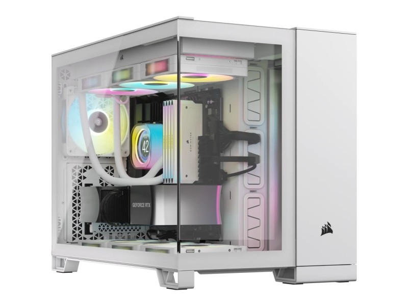 Corsair 2500X Midi Tower White CC-9011266-WW – Corsair Компютърни кутии