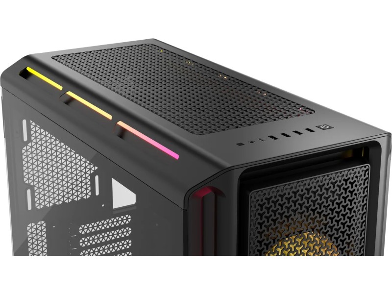 Corsair iCUE LINK 5000T LX RGB Midi Tower Black CC-9011298-WW – Corsair Компютърни кутии