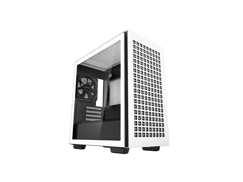 DeepCool CH370 WH Mini Tower White R-CH370-WHNAM1-G-1 – DEEPCOOL Компютърни кутии