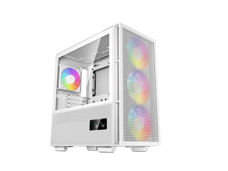 DeepCool CH560 DIGITAL WH Midi Tower White R-CH560-WHAPE4D-G-1 – DEEPCOOL Компютърни кутии