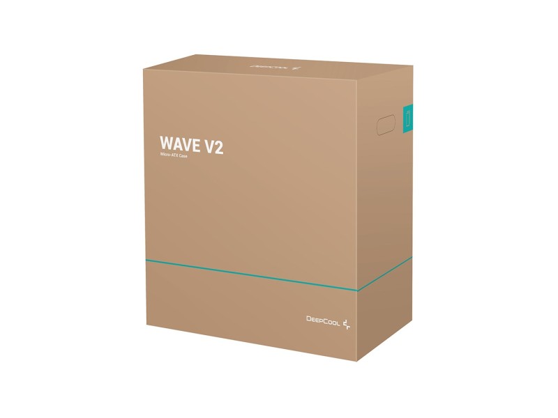 DeepCool Wave V2 Mini Tower Black DP-MATX-DPWAVE2 – DEEPCOOL Компютърни кутии