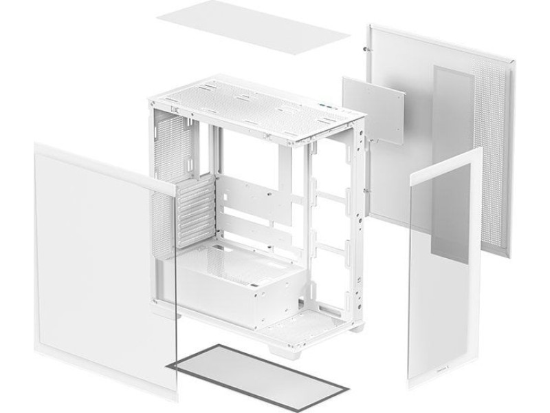 Deepcool CG580 WH enclosure R-CG580-WHNDA0-G-1 – DEEPCOOL Компютърни кутии