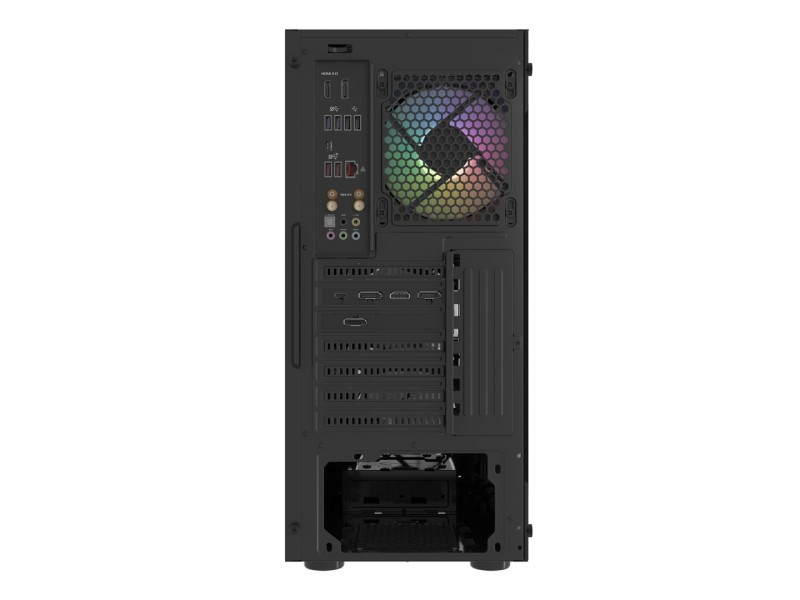 FURY Shobo SH4 RGB Midi Tower Black NFO-2153 –  Компютърни кутии