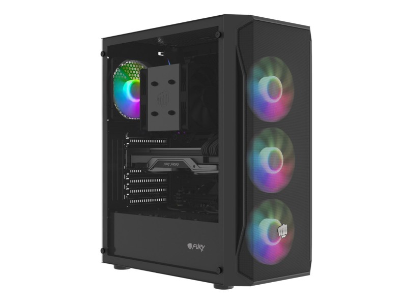 FURY Shobo SH4F RGB Midi Tower Black NFO-2154 –  Компютърни кутии