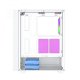 Gembird Fornax 4000W ARGB gaming ATX computer case, Midi Tower, backlight, White CCC-FC-4000W – GEMBIRD Компютърни кутии