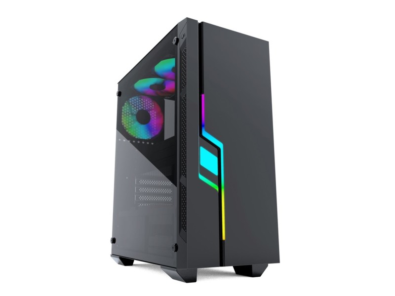 Gembird gaming design computer case Fornax 2000 RGB CCC-FC-2000 – GEMBIRD Компютърни кутии